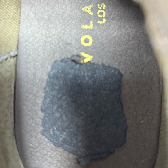 Very Volatile Los Angeles Heeled Ankle Bootie Womens 10 Tan Suede Zip Up - Picture 11 of 13